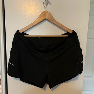 Women’s black active shorts
